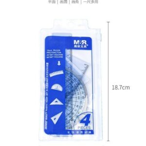 Juego De Geometria 4 Piezas