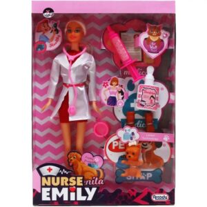 MUÑECA ENFERMERA CON ACCESORIOS ARZ5003