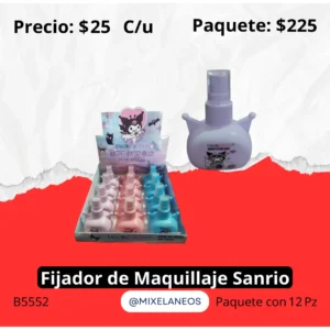 Fijador de Maquillaje Sanrio - B5552