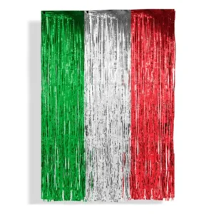 Cortina De Fiesta Tricolor