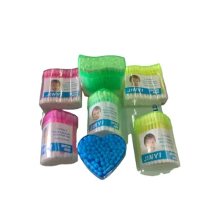 Cotonete Contenedor Corazón