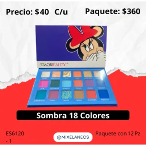 Sombra 18 Colores ES6120