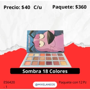 Sombra 18 Colores ES6420