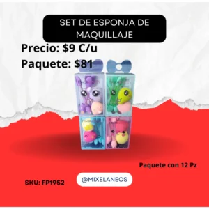 Set De Esponja de Maquillaje FP1952