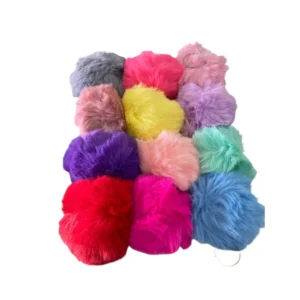 Llavero de Pompom Mediano-27