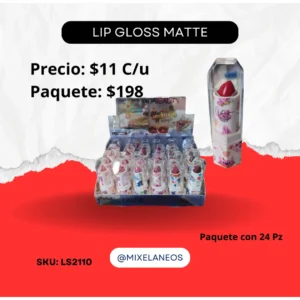 Lip Gloss Matte LS2110